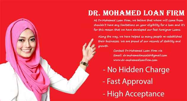 Dr Mohamed Loan Firm Genuine Loan Offer Apply Now