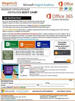 Microsoft office training in Subang